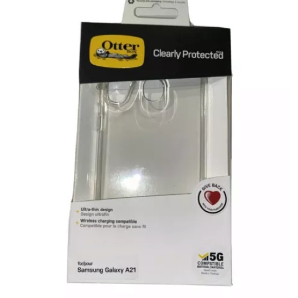 Samsung Galaxy A21 Clearly Protected Skin Series